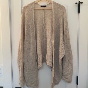 Brandy Melville Tan Cardigan